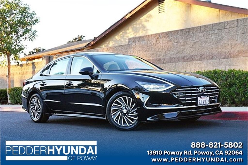 used 2023 Hyundai Sonata Hybrid car, priced at $30,212