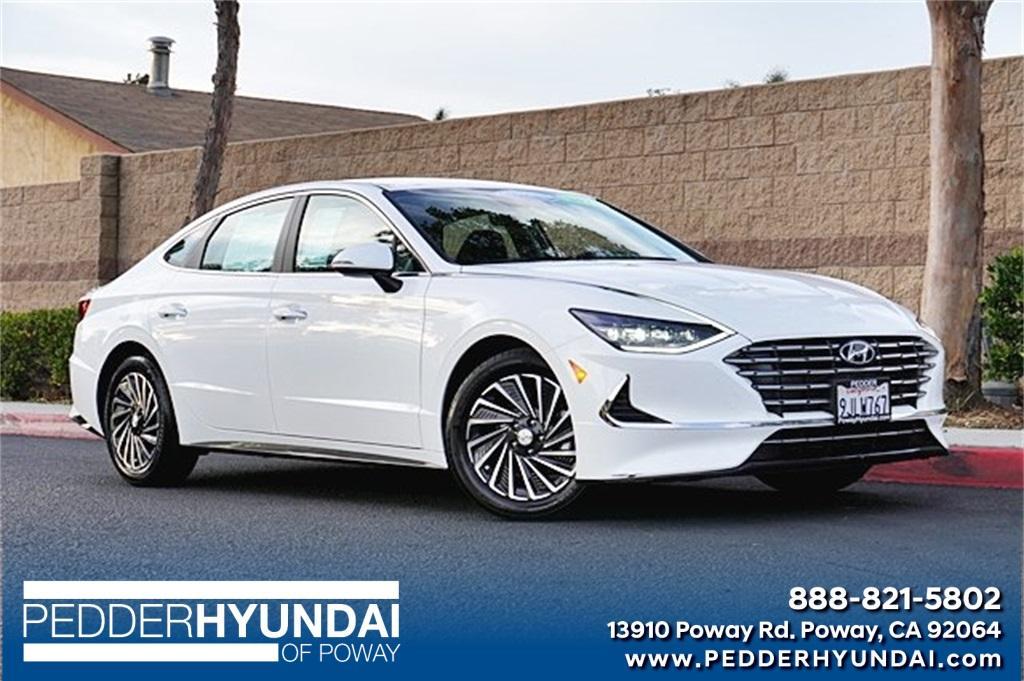 used 2023 Hyundai Sonata Hybrid car, priced at $24,995