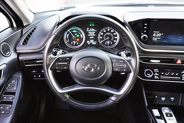 used 2023 Hyundai Sonata Hybrid car, priced at $24,995