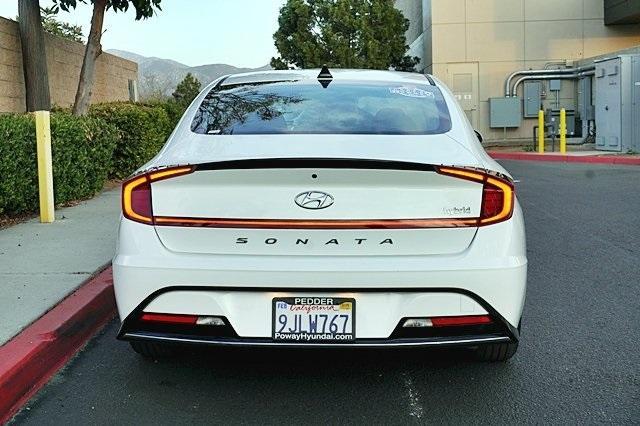 used 2023 Hyundai Sonata Hybrid car, priced at $24,995