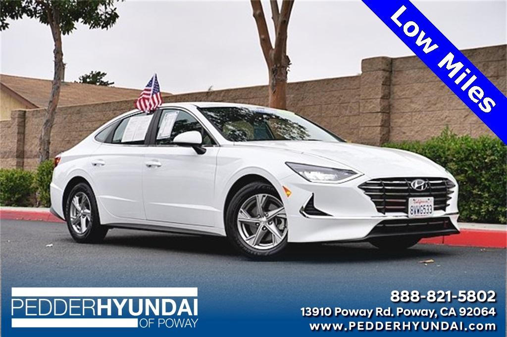 used 2021 Hyundai Sonata car, priced at $17,857