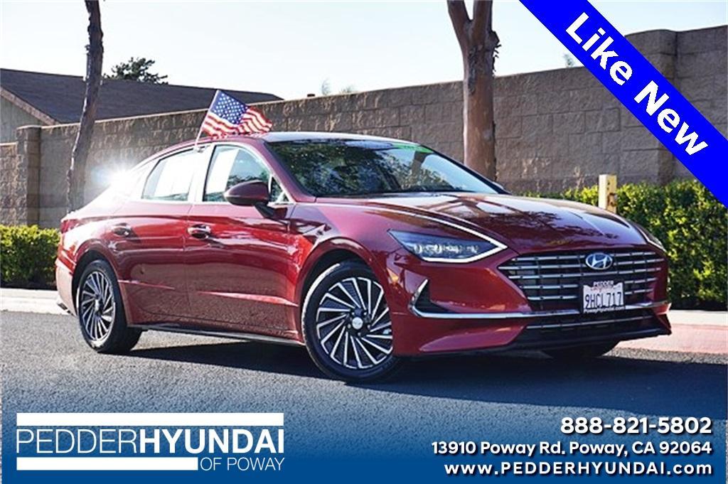 used 2023 Hyundai Sonata Hybrid car, priced at $25,113