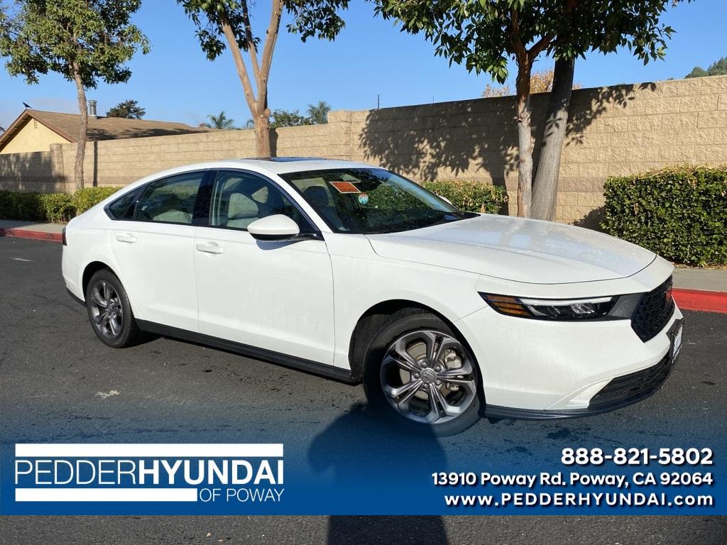 used 2023 Honda Accord car, priced at $27,285