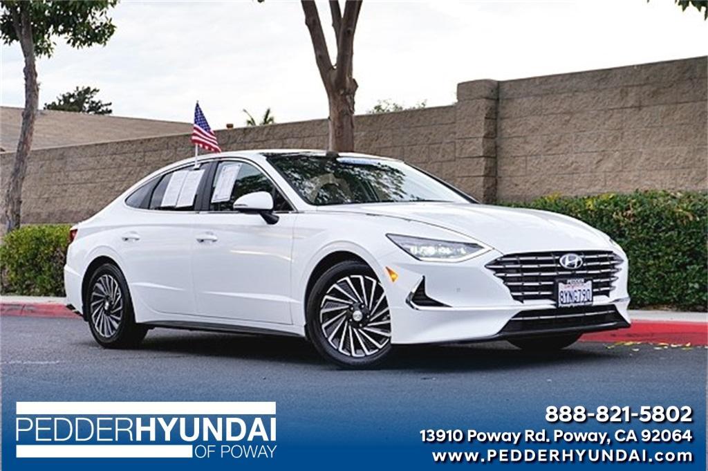 used 2022 Hyundai Sonata Hybrid car, priced at $21,785