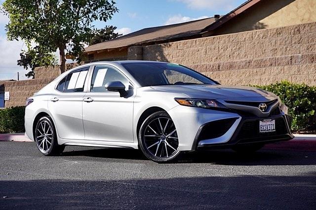 used 2021 Toyota Camry car, priced at $27,999