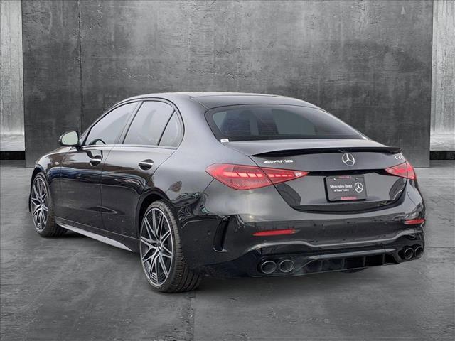 new 2025 Mercedes-Benz AMG C 43 car, priced at $74,880