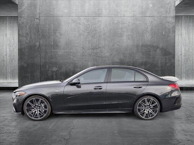 new 2025 Mercedes-Benz AMG C 43 car, priced at $74,880