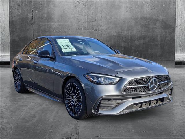 new 2025 Mercedes-Benz C-Class car, priced at $60,695