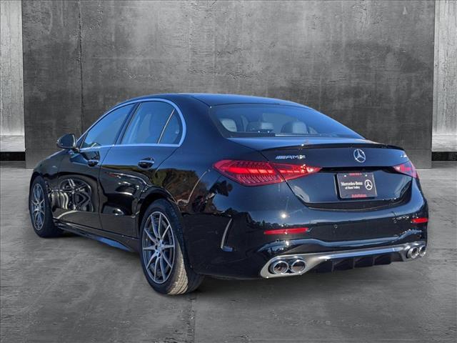 new 2025 Mercedes-Benz AMG C 43 car, priced at $64,650