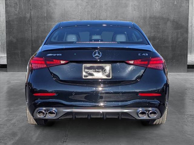 new 2025 Mercedes-Benz AMG C 43 car, priced at $64,650