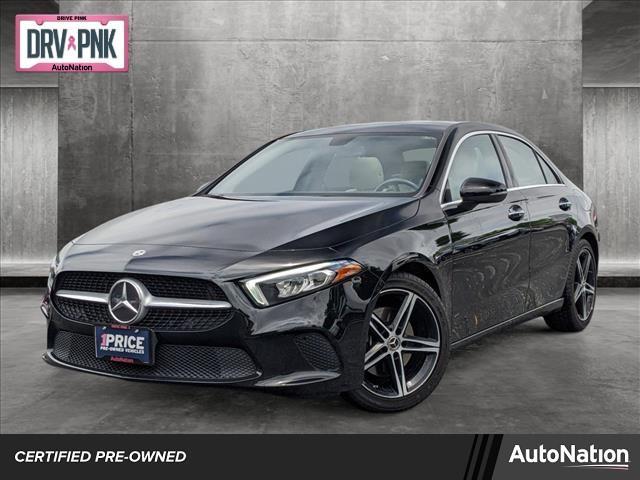 used 2021 Mercedes-Benz A-Class car, priced at $27,999