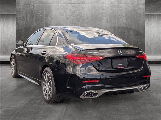 new 2024 Mercedes-Benz AMG C 43 car, priced at $65,025