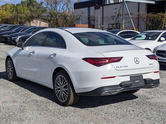 new 2025 Mercedes-Benz CLA 250 car, priced at $48,695