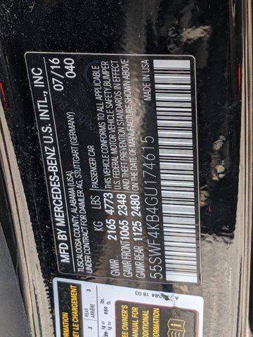 used 2016 Mercedes-Benz C-Class car, priced at $19,299