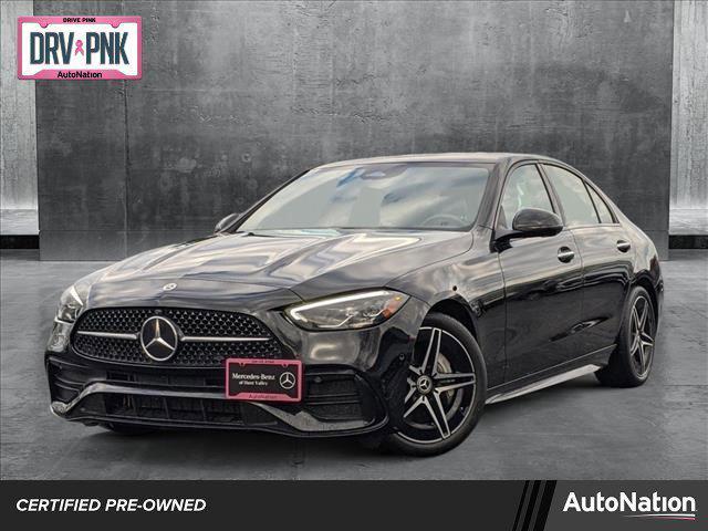 used 2024 Mercedes-Benz C-Class car, priced at $39,499