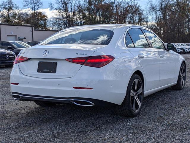 new 2025 Mercedes-Benz C-Class car, priced at $51,885