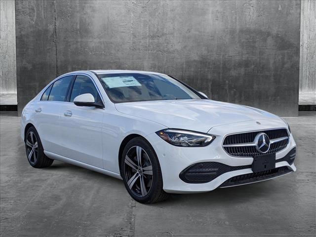 new 2025 Mercedes-Benz C-Class car, priced at $51,885