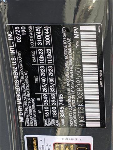 new 2025 Mercedes-Benz AMG GLS 63 car, priced at $167,815