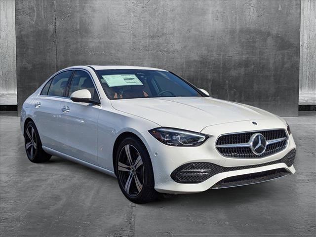 new 2025 Mercedes-Benz C-Class car, priced at $51,885