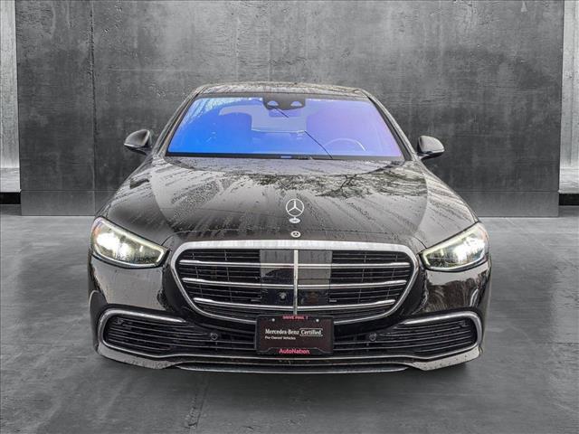 used 2021 Mercedes-Benz S-Class car, priced at $71,999