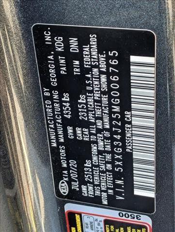 used 2021 Kia K5 car, priced at $20,499