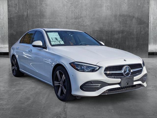 new 2025 Mercedes-Benz C-Class car, priced at $51,885