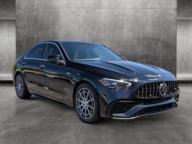 new 2024 Mercedes-Benz AMG C 43 car, priced at $65,025