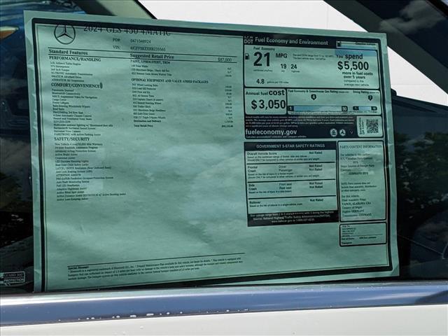 used 2024 Mercedes-Benz GLS 450 car, priced at $74,977