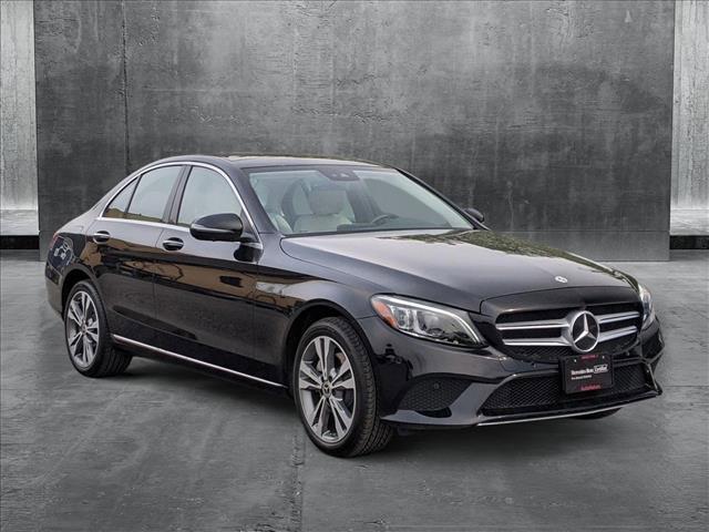 used 2021 Mercedes-Benz C-Class car, priced at $26,799