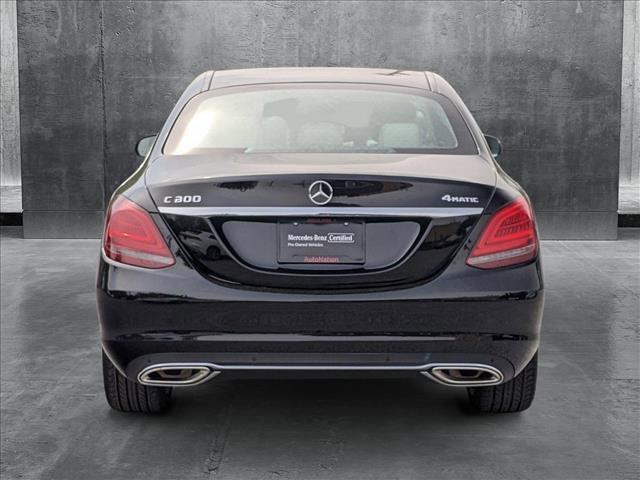 used 2021 Mercedes-Benz C-Class car, priced at $26,799