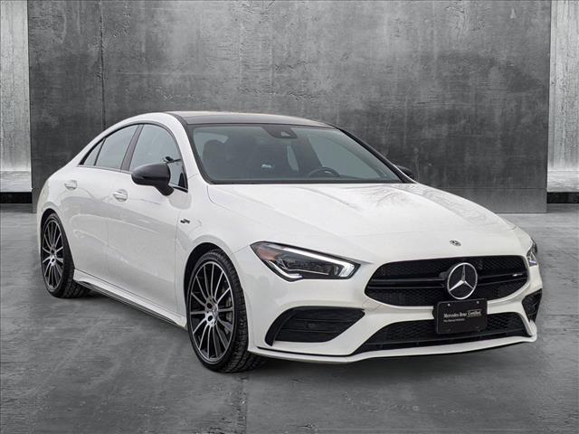 used 2023 Mercedes-Benz AMG CLA 35 car, priced at $40,599