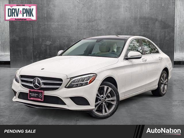 used 2021 Mercedes-Benz C-Class car, priced at $27,299