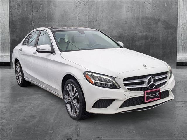 used 2021 Mercedes-Benz C-Class car, priced at $27,299