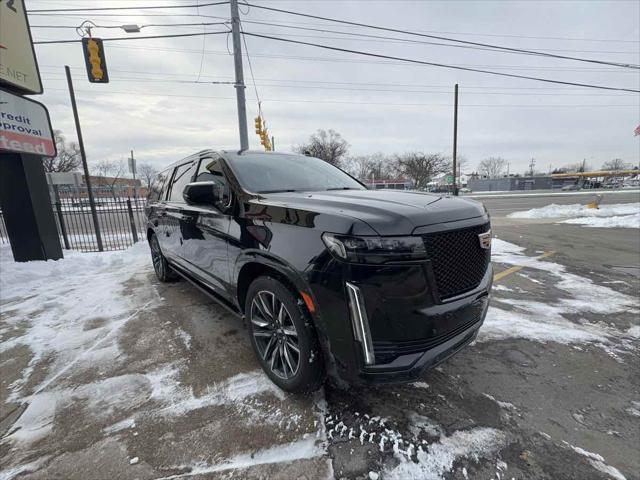 used 2022 Cadillac Escalade ESV car, priced at $77,905