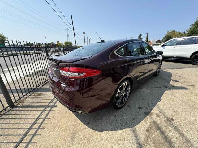 used 2017 Ford Fusion car, priced at $14,905