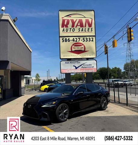 used 2020 Lexus LS 500 car, priced at $46,905