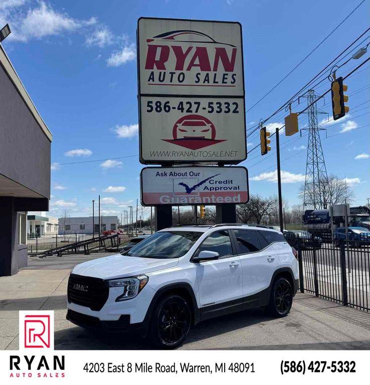 used 2022 GMC Terrain car, priced at $26,405
