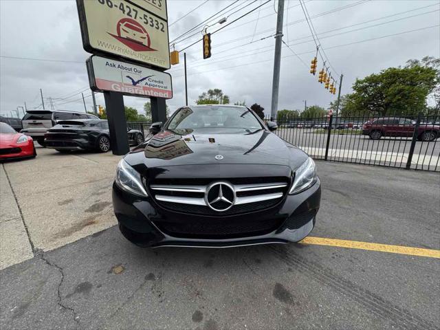 used 2017 Mercedes-Benz C-Class car, priced at $14,905