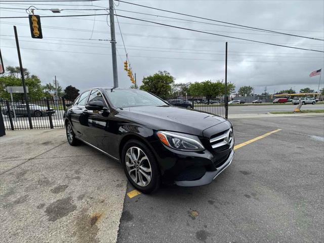 used 2017 Mercedes-Benz C-Class car, priced at $14,905