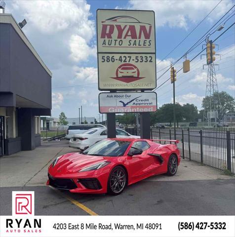 used 2024 Chevrolet Corvette car, priced at $71,905