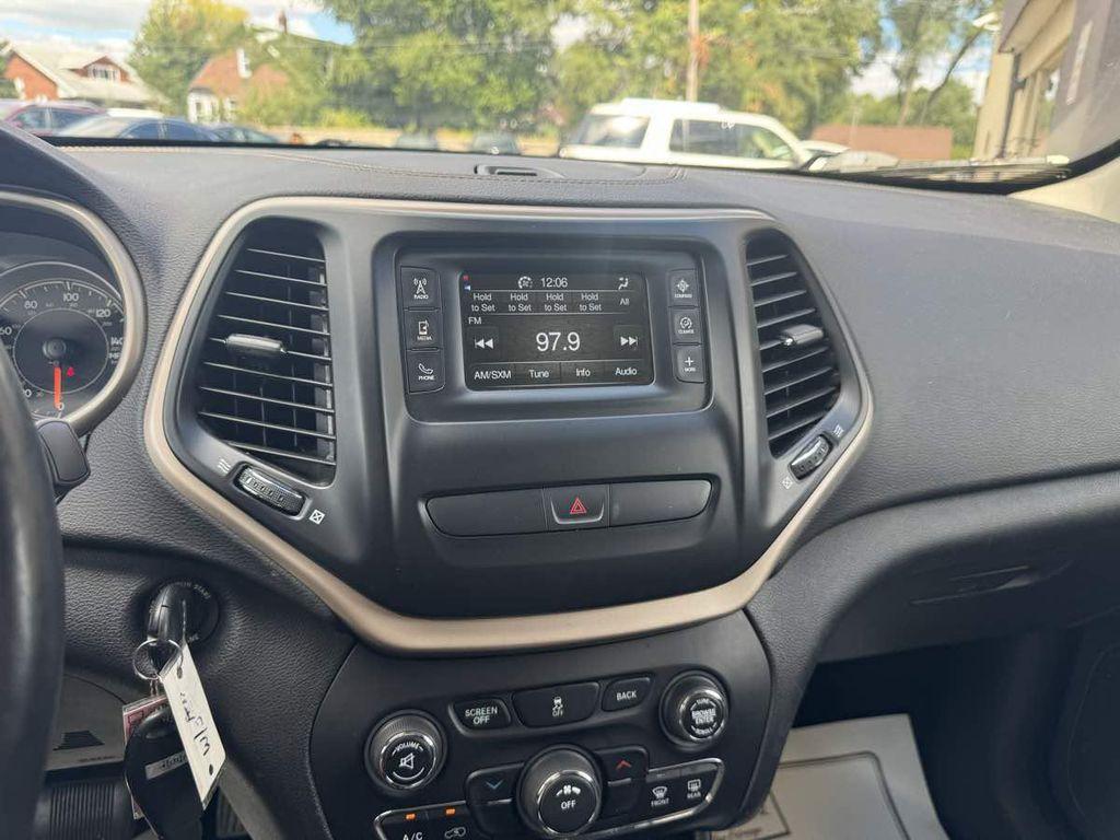 used 2017 Jeep Cherokee car, priced at $11,905