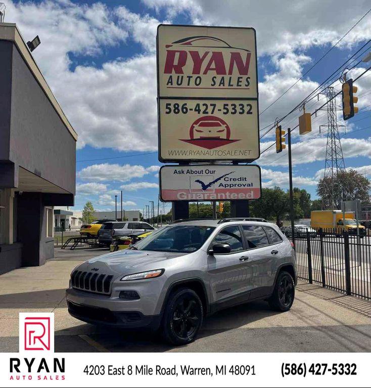 used 2017 Jeep Cherokee car, priced at $11,905