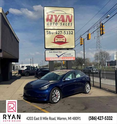 used 2018 Tesla Model 3 car, priced at $16,905