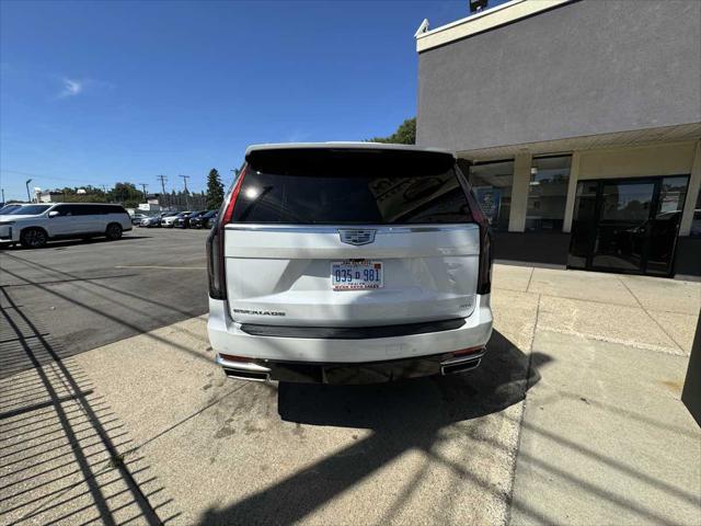 used 2022 Cadillac Escalade car, priced at $72,405