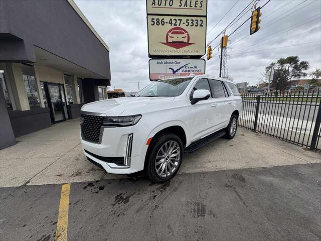 used 2021 Cadillac Escalade car, priced at $60,405