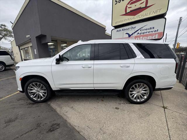 used 2021 Cadillac Escalade car, priced at $60,405