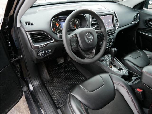 used 2022 Jeep Cherokee car, priced at $26,202