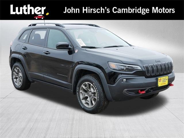 used 2022 Jeep Cherokee car, priced at $26,202