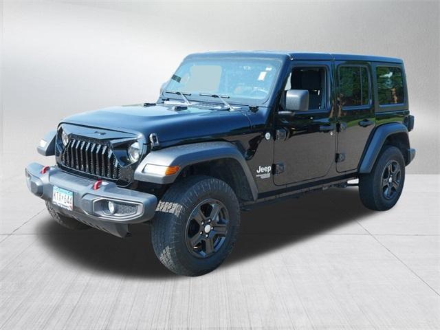 used 2020 Jeep Wrangler Unlimited car, priced at $25,894