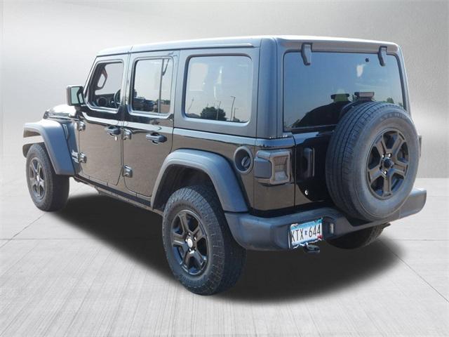 used 2020 Jeep Wrangler Unlimited car, priced at $25,894